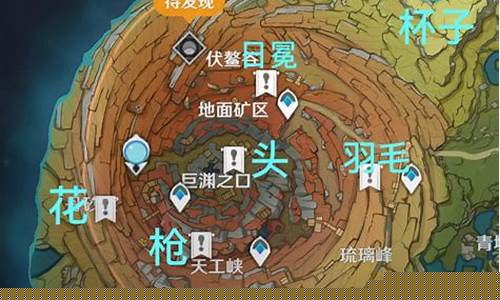原神千年千岩六个供物位置_原神千年千岩