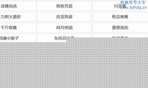 游戏名字简单干净6个字女生_游戏名字简单