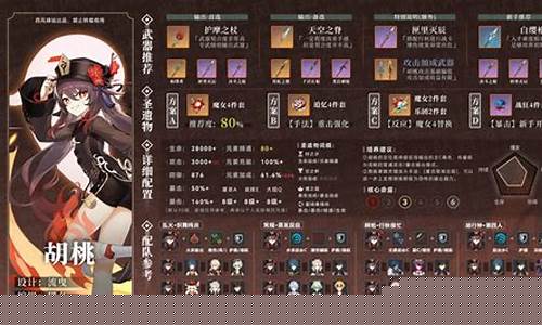 原神胡桃培养攻略
