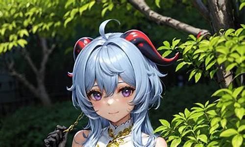 原神甘雨好美_原神甘雨的美图